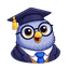 SHSATlab owl mascot